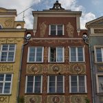 The Facade of Old Town Gdańsk
